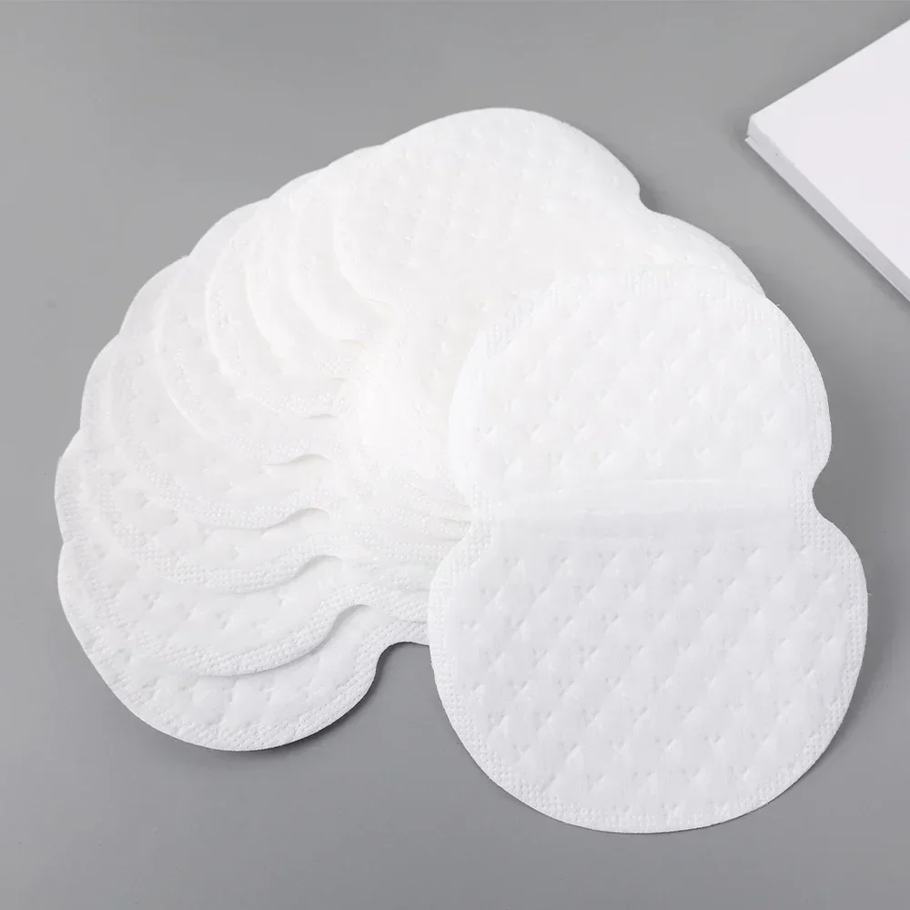 10/100pcs Unisex Sweat Pads Summer Deodorants Underarm Anti Perspiration Sweat Pads Disposable Armpit Absorb Useful Shield Pads