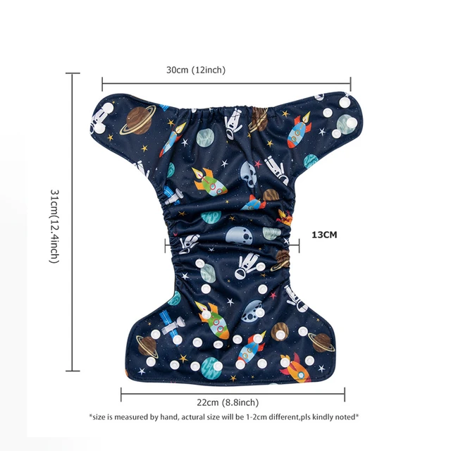 Leakproof Cute Stylish Ecological Reusable Napppies Panties Bamboo Charcoal  Washable Cloth Diapers For Baby Boys And Girls - AliExpress