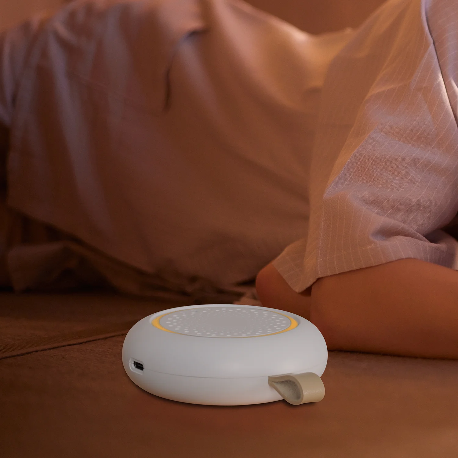 Soothing White Noise & Sleep Aid Device with Night Light