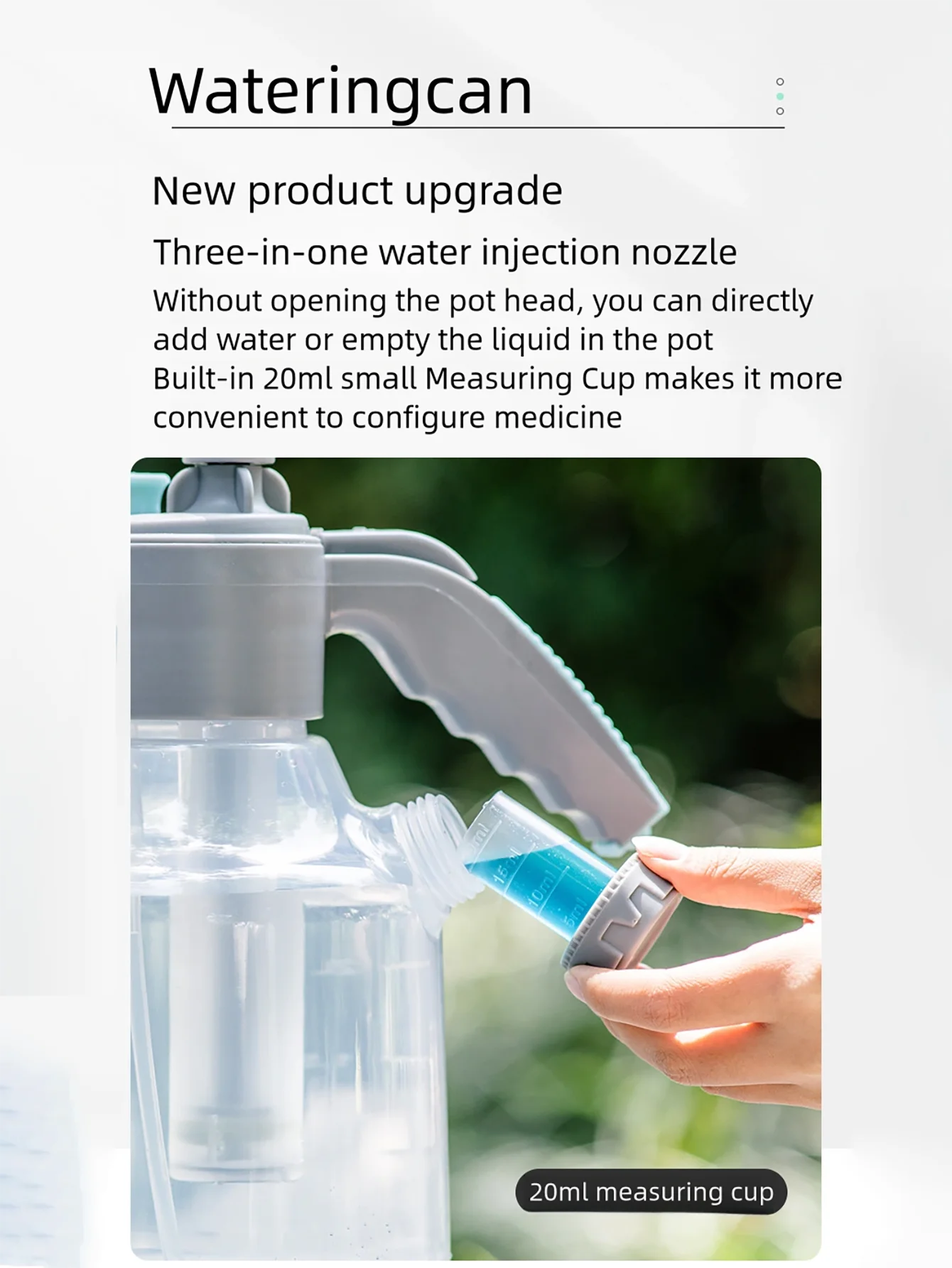 Disinfection Watering Can For Watering Household Can Pneumatic Spray High Pressure Spray Bottle
