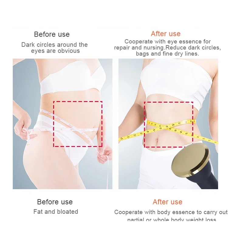 3 in 1 Ultrasonic Body Sculpting Machine for Body Slimming Firming Lifting Massage Anti Aging Home Use Facial Care Beauty Tool 5
