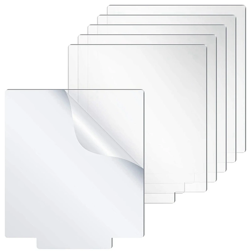 

Acrylic Sheet Clear Cast For LED Light Base Table Signs DIY Display Projects Craft Ledlights For Projects 18 Pieces