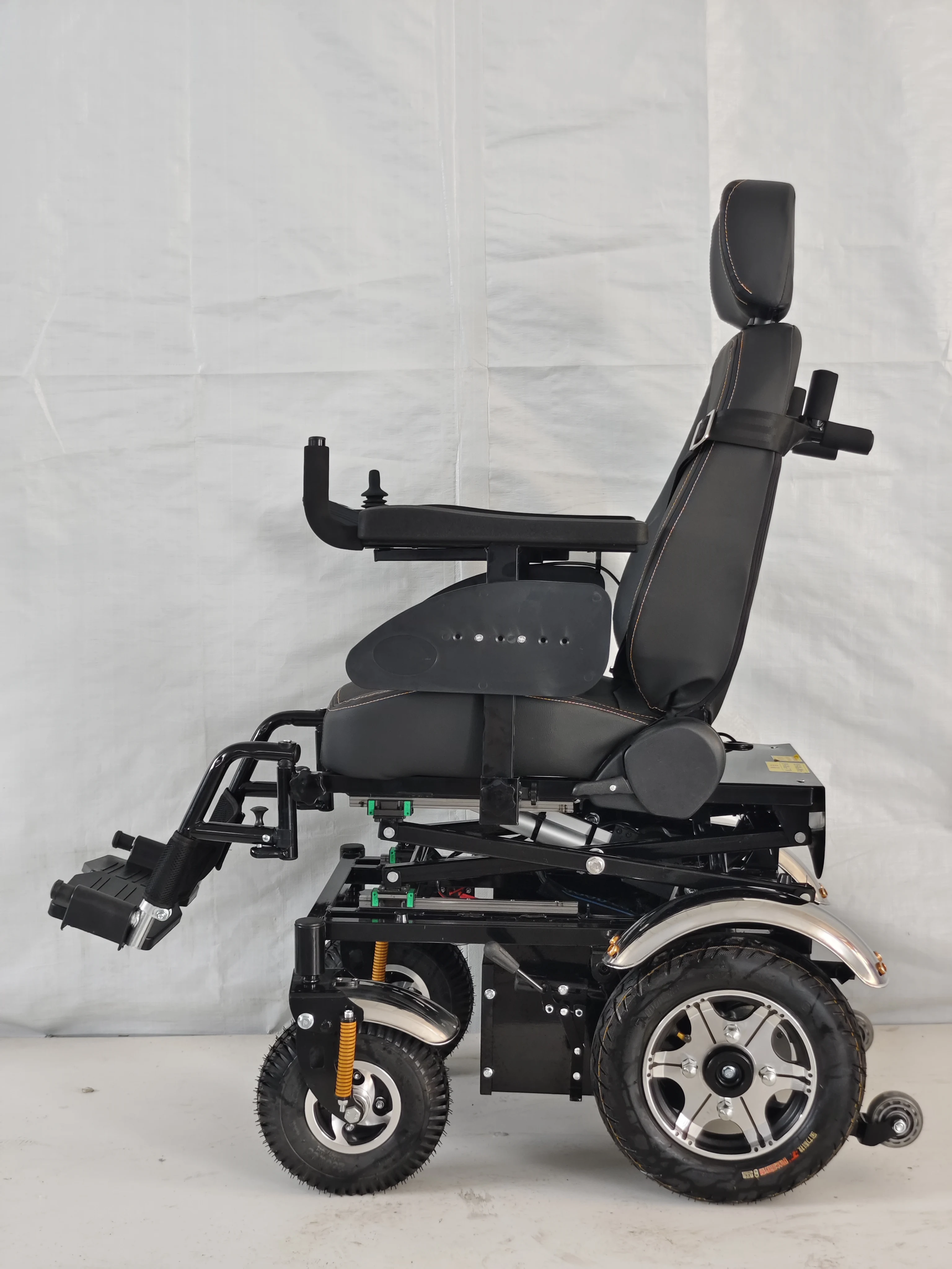 Electric Wheelchair Power Lift up Seat Wheelchair 24V 32A lead-acid Battery life 20-25km