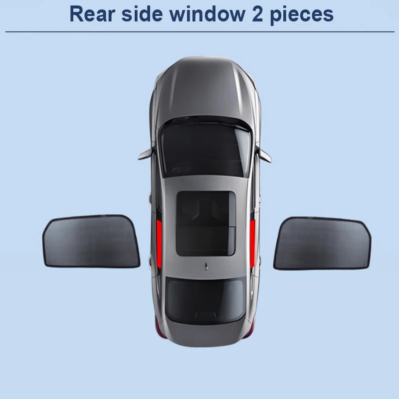 2pcs Rear
