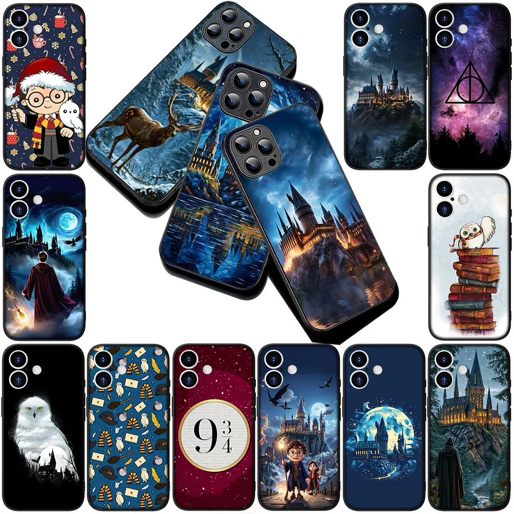 Harries Wand Owl Potter Themed Phone Cover Case
