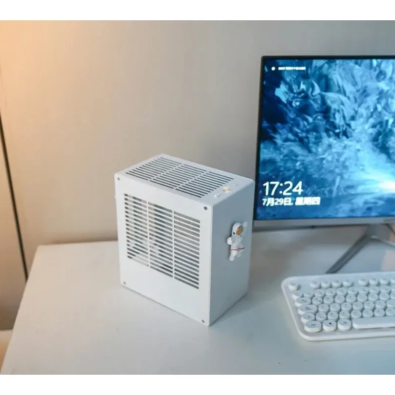 PC Case HTPC Safe Cabinet ITX MINI Frame SPCC For Graphics Card RTX 2070 1660 3060TI I3 I5 11500 Computer Gamer Chassis K39 4.9L