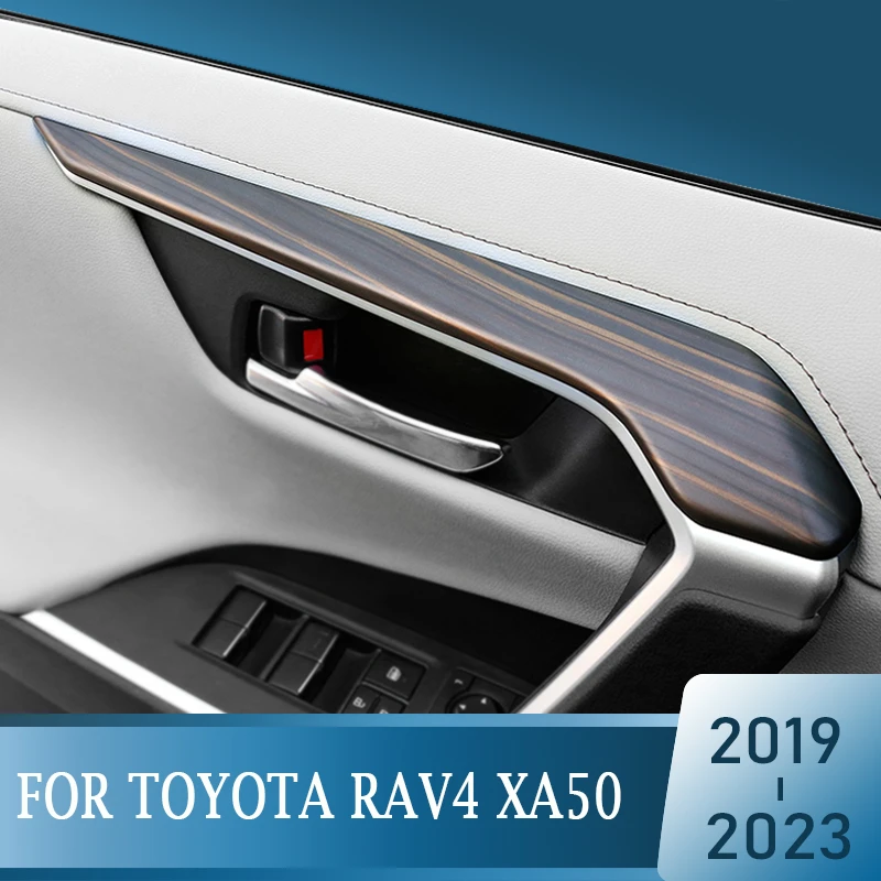 For Toyota RAV4 2019 2020 2021 2022 2023 RAV 4 XA50 Hybrid Car Door Armrest Frame Strip