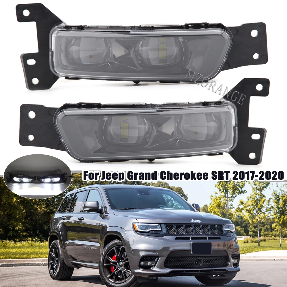 

LED Fog Lights Headlights For Jeep Grand Cherokee 2017-2022 For Dodge Durango 2018-2022 68275510AC Signal Lamp Car Accsesories