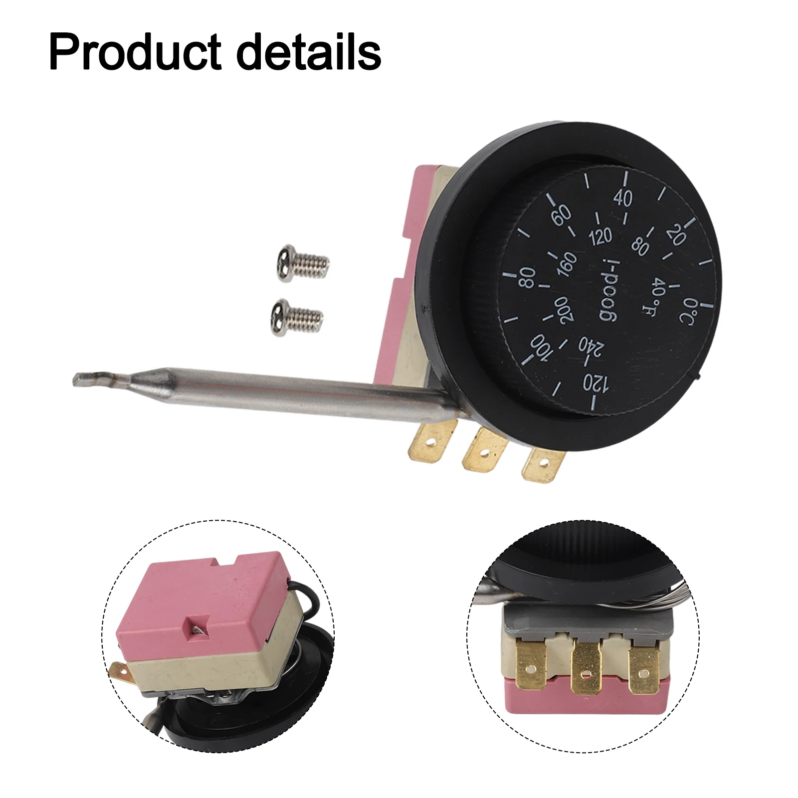 Interrupteur Température Ventilateur Akozon - Thermostat Moteur Pour HUSABERG 2T/4T - Réf. 0010033661