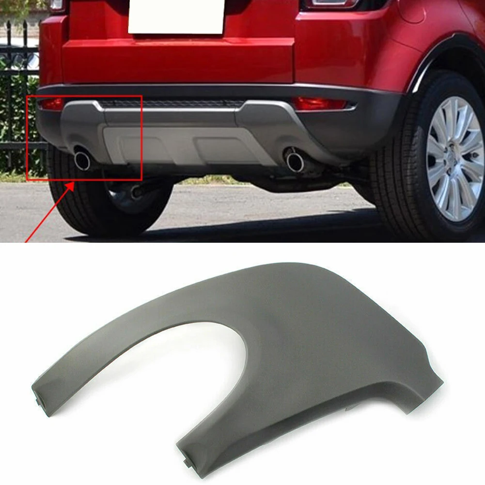 

2012-2018 Evoque Left Rear Exhaust Pipe Tow Hook Cover Trim Only For A PURE Or PRESTIGE Evoque Models