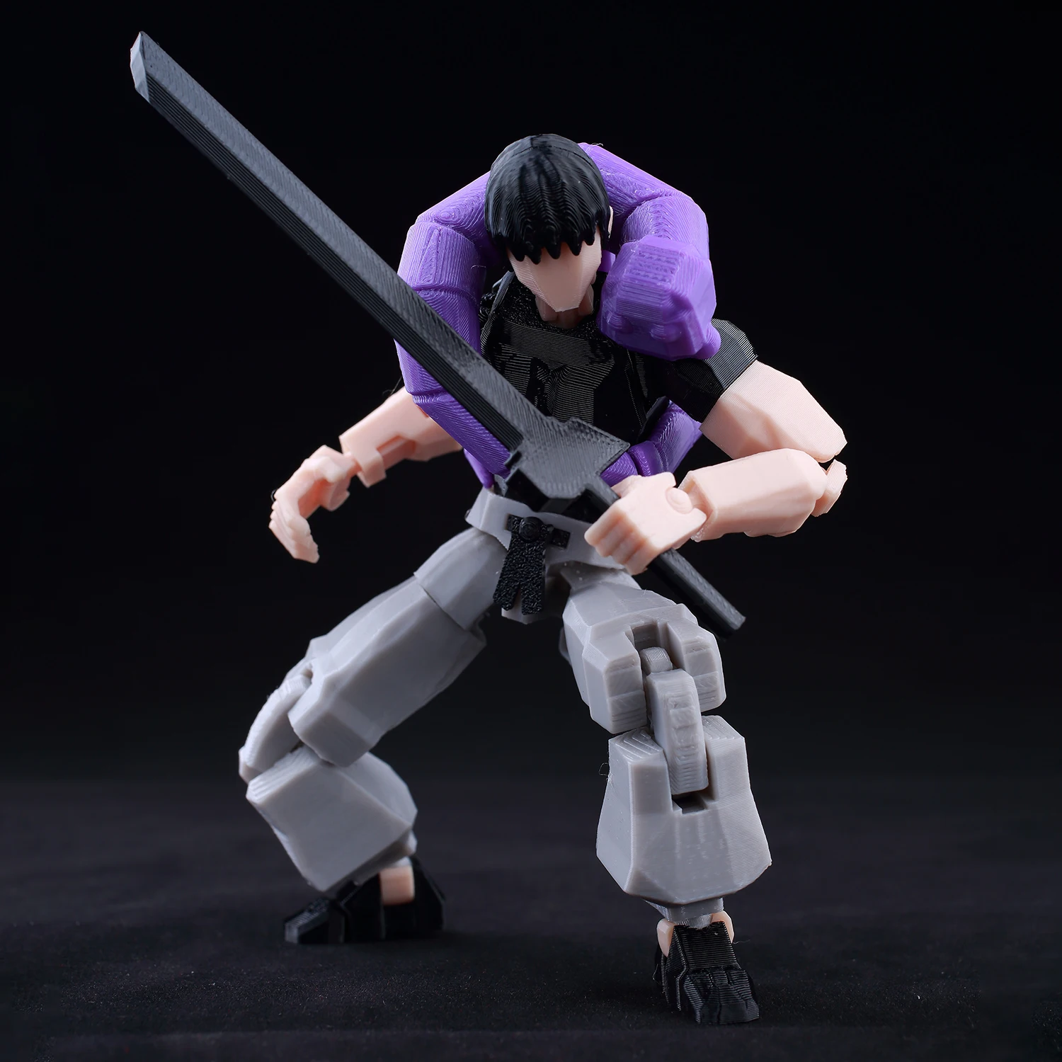 Jujutsu Kaisen Toji Fushiguro - 13-Joint Poseable Anime Figure