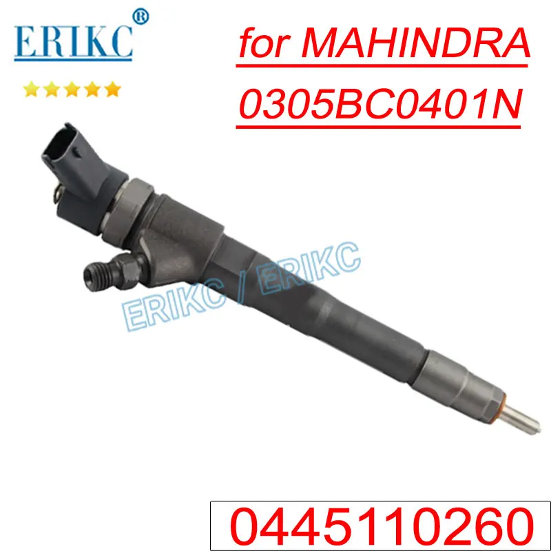 

0 445 110 260 Diesel Injection 0445110260 Common Rail Fuel Injector 0445 110 260 for Bosch Mahindra Scorpio 2.6 CRDe 0305BC0401N