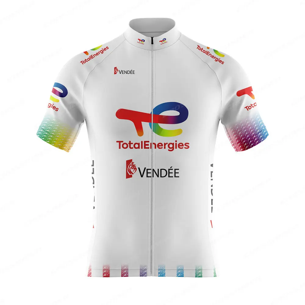 Велосипедные майки Total Energies 2025, рубашка MTB, Ropa Ciclismo