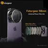Fotorgear 58mm Universal Phone Filter Kits CPL Star Variable ND Filter for smartphones/iPhone 13 14 15 Pro Max/Huawei/Xiaomi 2