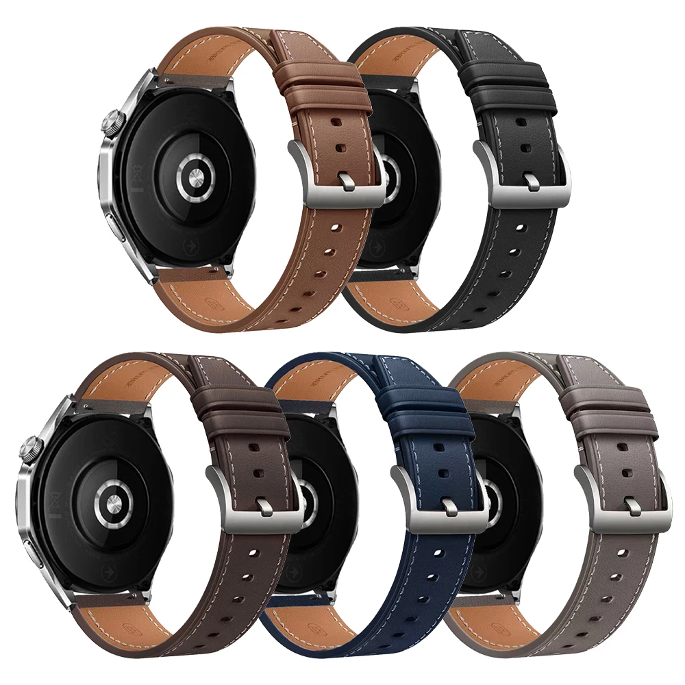 Premium Leather Watch Straps - 22mm/20mm Replacement Bracelet