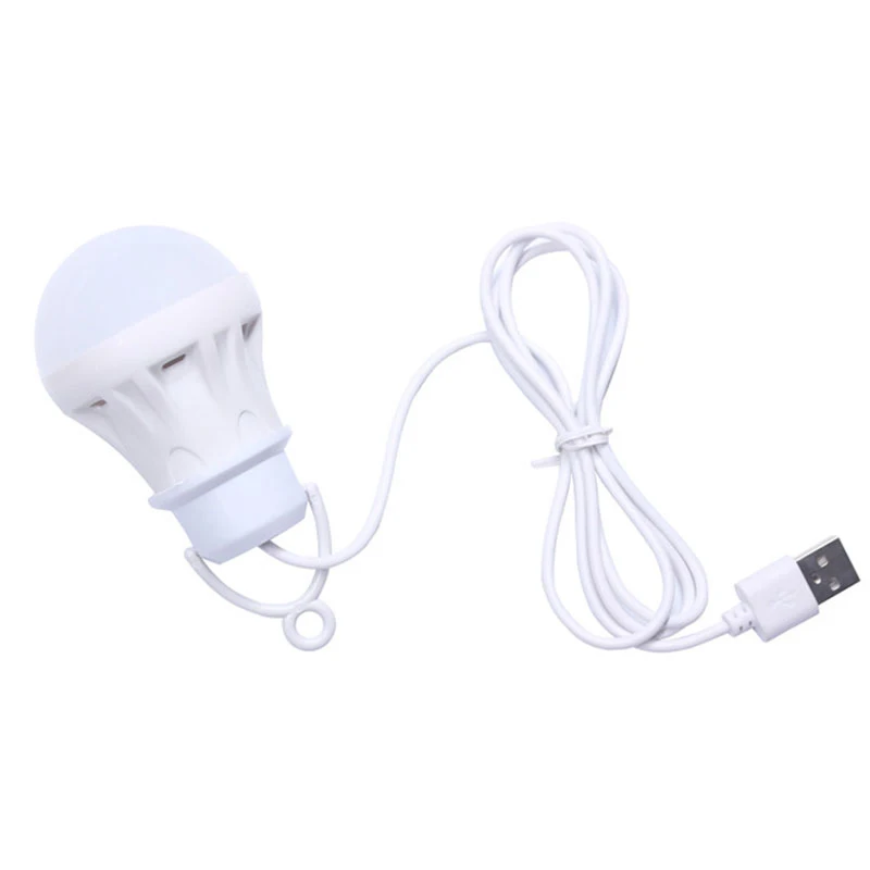 ZK50 LED Light Portable 5W Light Bulb Student Reading Learning Camping Outdoor Lighting Camping Mini USB Pendant led light mini led light