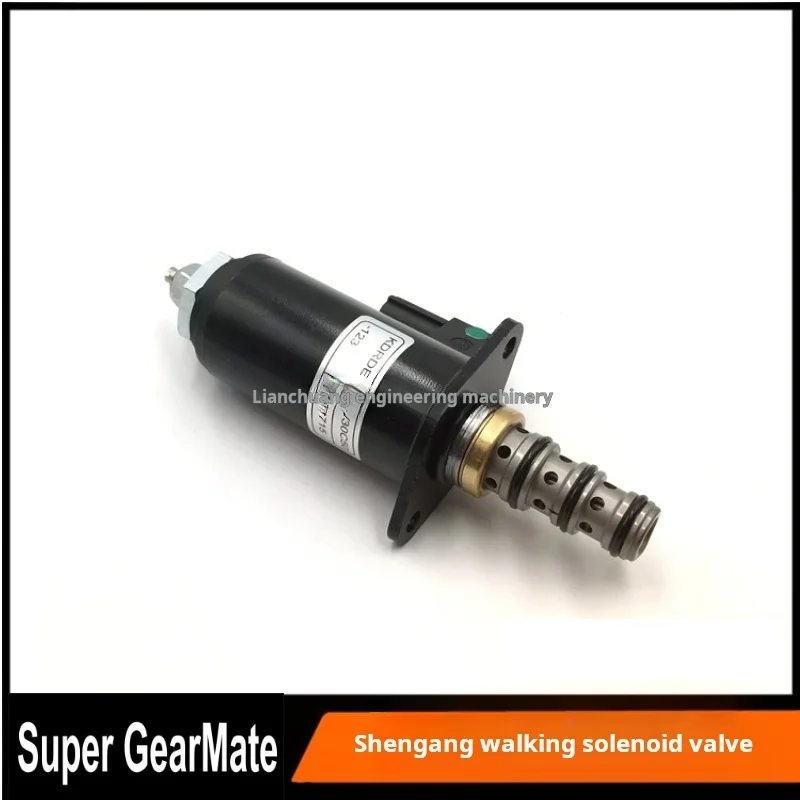 

For Kobelco SK SK200 230 250 330 350-6E/8Walking linear solenoid valve battery valve excavator accessories