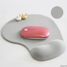 

Soft Silicone Non-Slip Comfort Wrist Support Mouse Pad Mice Mat for PC Laptop