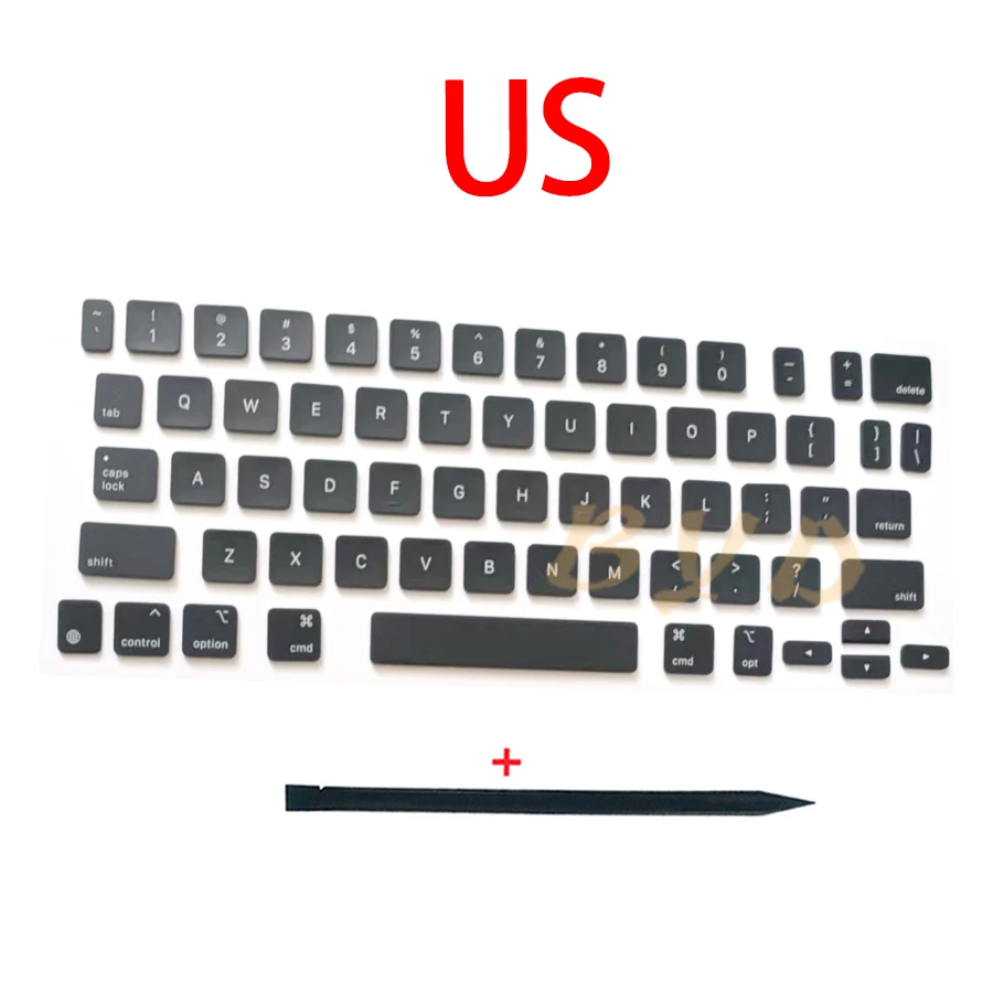 New Key Keycaps Black For iPad Pro 12.9