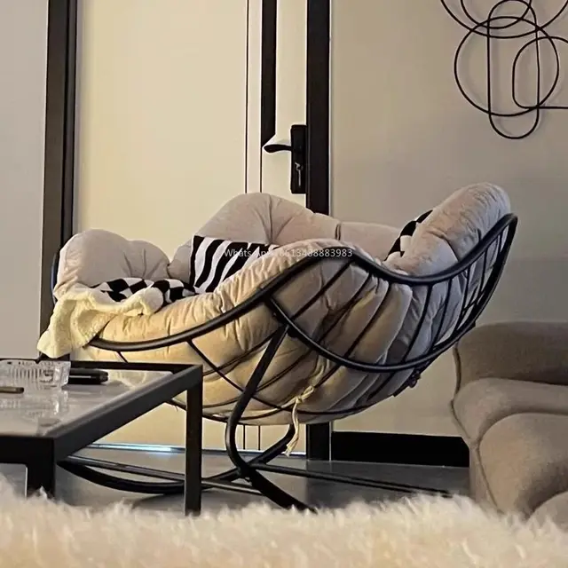 Chaise à bascule de luxe pour adultes, fauteuil inclinable, balcon, maison, canapé, loisirs, paresseux, chambre à coucher, salon, célébrité Internet, canapé 1