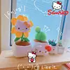 Sanrio Hello Kitty Flower Pot Culture Plush Toy Desktop Decoration Cartoon Plush Plant Home Furnishings Ornament Gift Flower 1