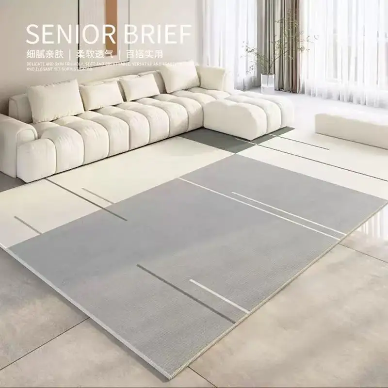 VIKAMA سجادة هندسية حديثة لغرفة المعيشة أريكة طاول...