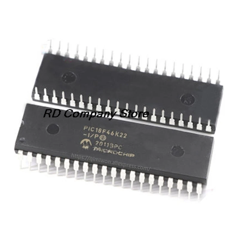 

1pcs PIC18F46K22-I/P PIC18F46K22 18F46K22 DIP-40 Free Shipping