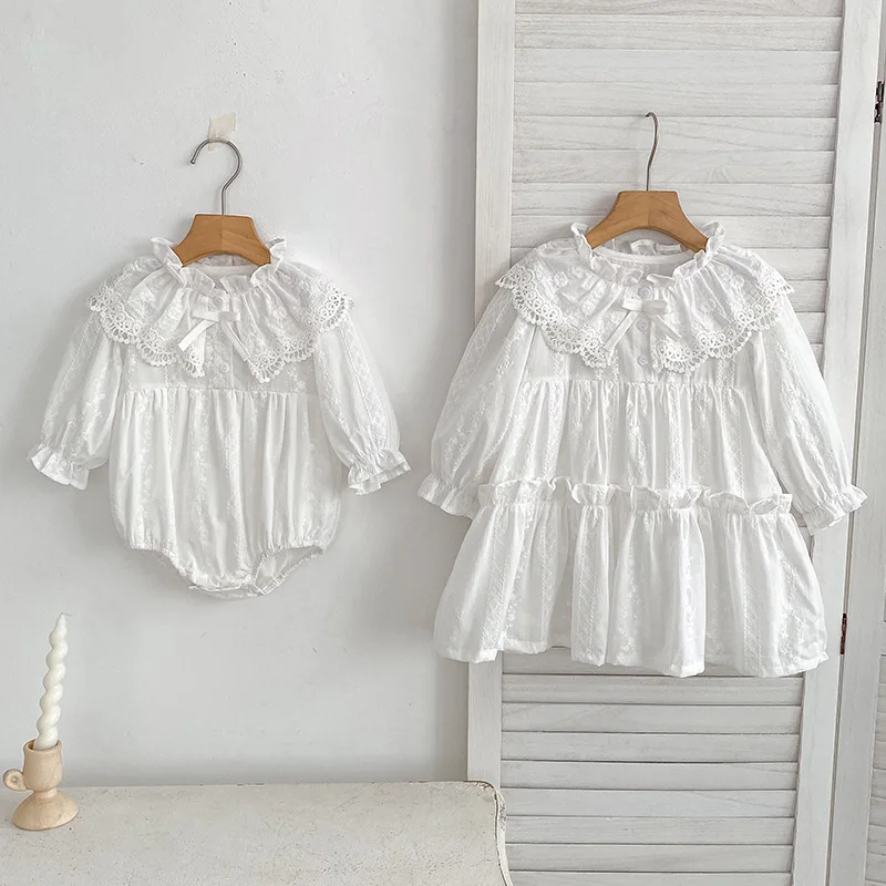 chinese dress ladies Baby Girl Clothes Patpat Party Dress Striped Long-Sleeve main image 1