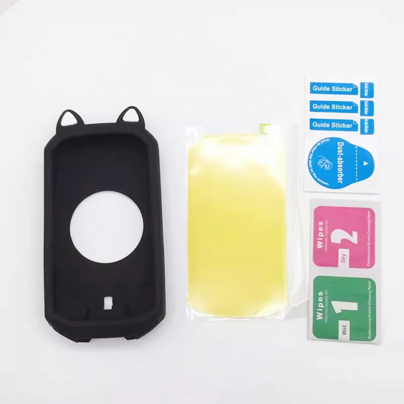 Premium Silicone Case & Soft Screen Protector with Hydrogel Film