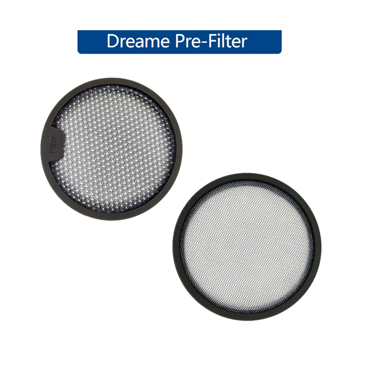 2Pcs Washable Rear-Filter for XiaoMi Dreame T10 T20 T30 Handheld Vacuum Cleaner Replacement Accessories Filter