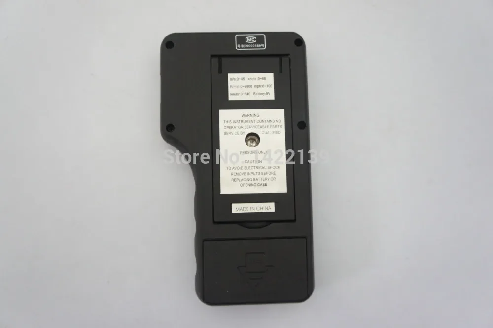 AR826+ Digital Anemometer Air Flow Meter Wind Speed Gauge Tester with LCD Display for HVAC Weather Measurement detail image 9