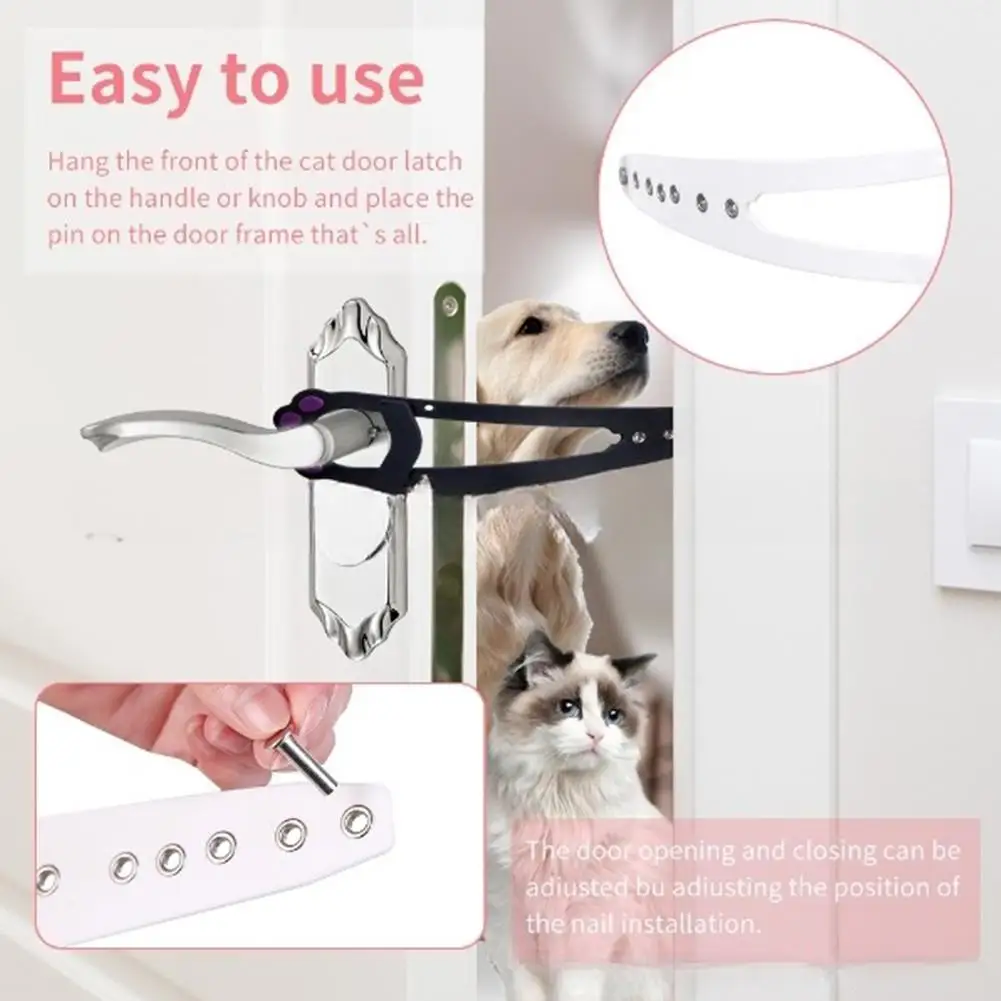 Cat Door Pet Door Adjustable Width Holder