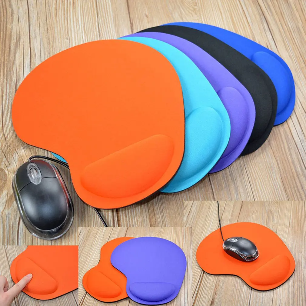 

EVA Solid Color Mouse Pad Wristband Gaming Mousepad Mice Mat Comfortable Mouse Pad Gamer For PC Laptop