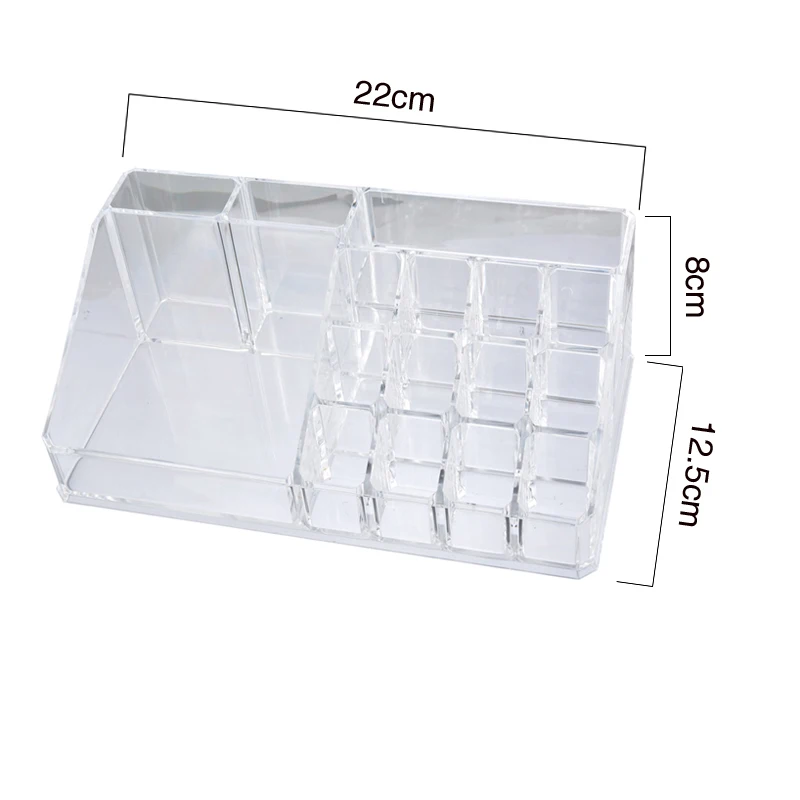 Transparent Multilayer Drawer Cosmetic Storage Box Acrylic Desktop Creative Jewelry Lipstick Nail Polish Storage Makeup Box 