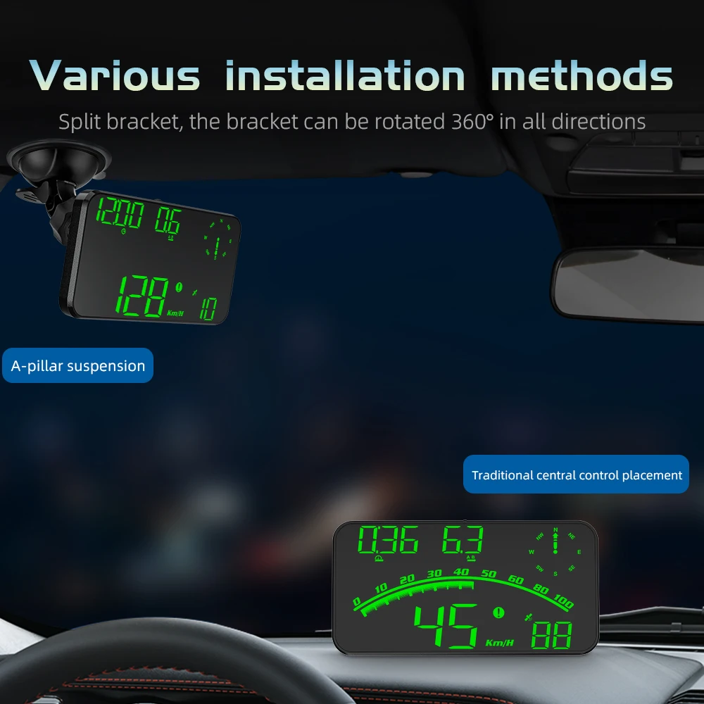 WYING G10 GPS HUD ÷, HD ð   ȭ,  ڵ , ڵ  ÷,   