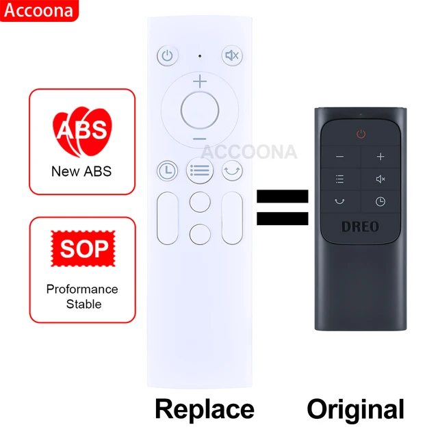 Remote Control for Dreo Tower Fan 42 Inch, Cruiser Pro T1 Quiet Oscillating  Bladeless Fan - AliExpress