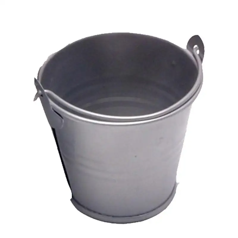 Tinplate Small Metal Bucket Flower Pots Home Decorative Mini Iron
