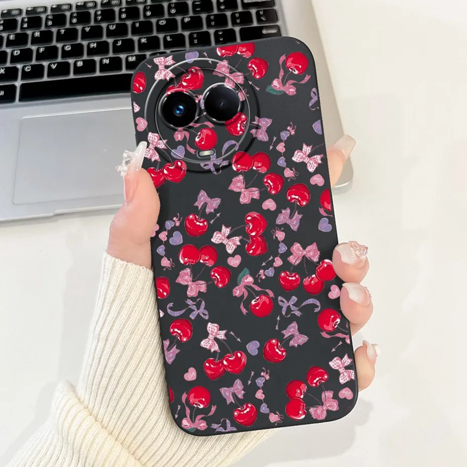 Fashionable Lens Protective Soft Silicone Phone Case
