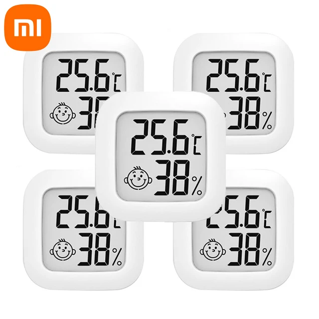 5/4/3 Pcs Xiaomi Mijia Bluetooth-compatible Thermometer 2 Electric Humidity Smart Home Wireless Hygrometer LCD Digital Moisture 