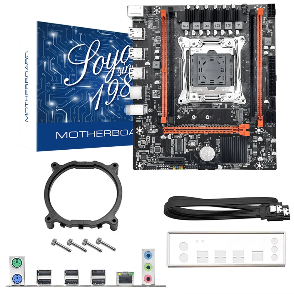 SOYO X99 ゲーミングマザーボードセット Xeon LGA2011-3 CPU 2680 V4