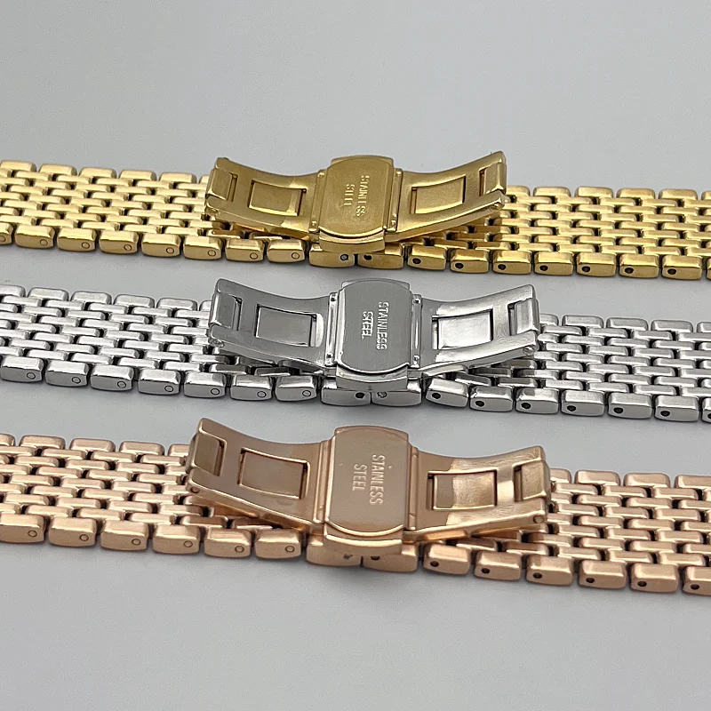 Stainless Steel Foldable Buckle Watchband Strap Accessories