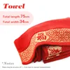 1pcs Towels Thickened Absorbent Towel Chinese Style Pure Cotton Quick for Home Absorbent Soft Quick Dry Thickened Face Towel Red 1