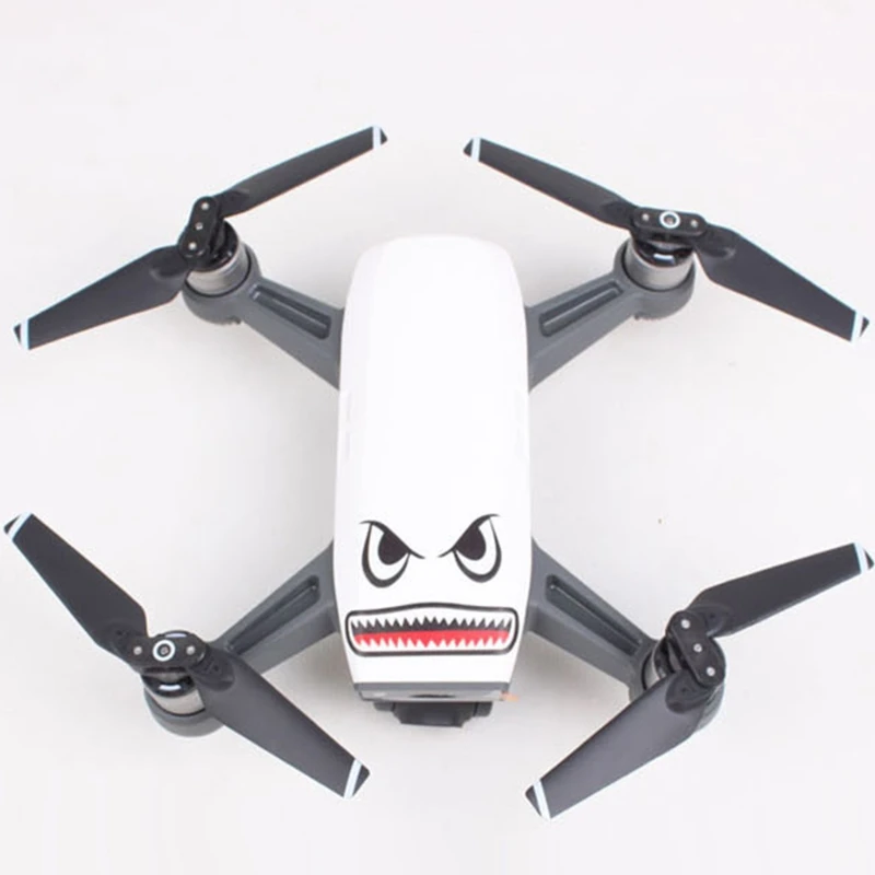 Sticker Decals Skin Protective Shark Adhesive Art Decals for Mavic Mini 2 Drone