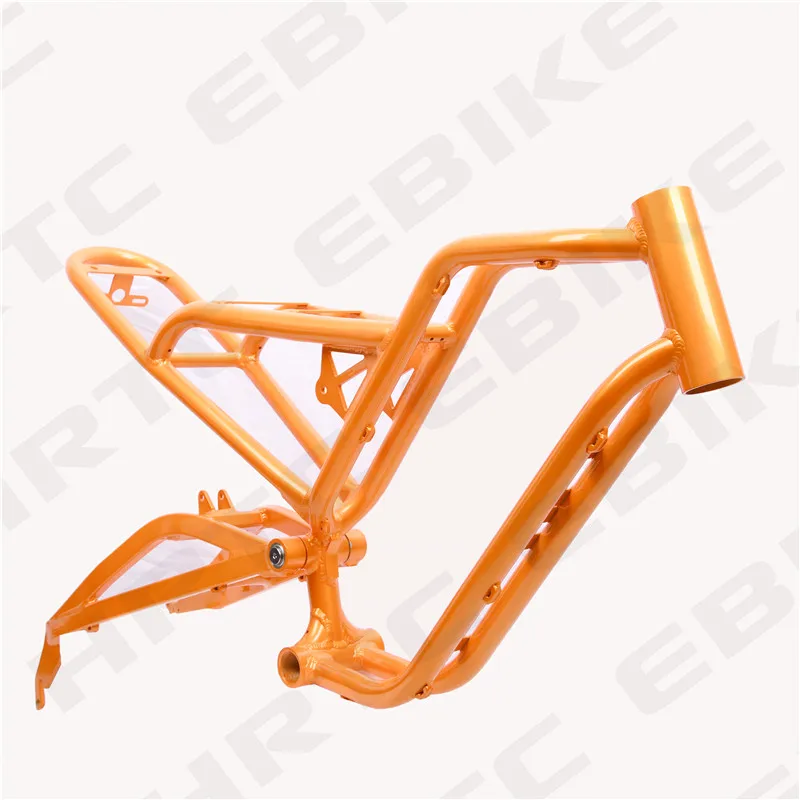 Description Picture 5 of item20-inch two-wheeled off-road electric snow fat tire bike frame Softtail all-terrain aluminum mountain emtb frame