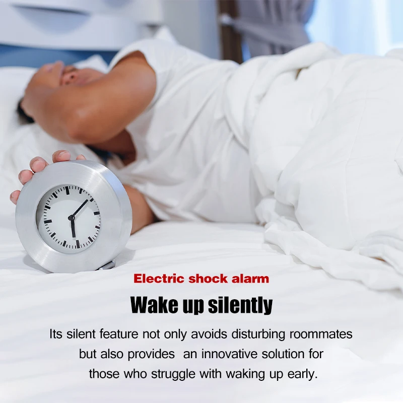 Electric Shock Clock Smart Watch Shock Clock Wake-up Alarm Clock Self-Discipline Early Pulse Anti-Fatigue 3