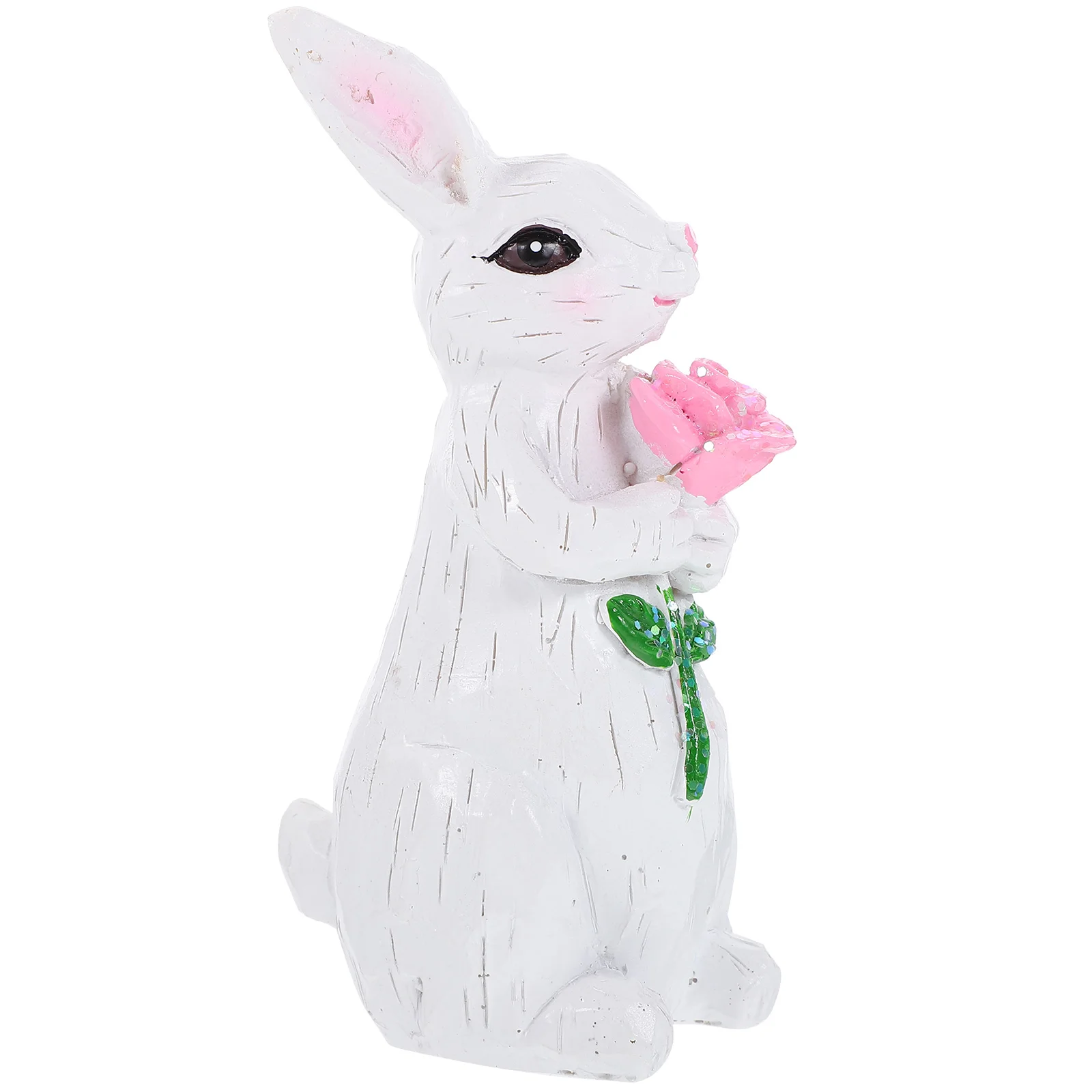 

Animal Rabbit Garden Decoration Small Bunny Shaped Craft Table Layout Ornaments Delicate Resin