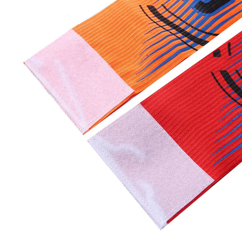Adjustable Soccer Team Captain C Armband Tournament Tricolor Student Captain Low-Stretch Yarn Band Football Fan Supplies Armband