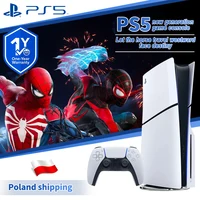 Console nouvelle génération Sony PlayStation 5-Bluetooth-Ray, 4K 120 ips, ray tracing, SSD ultra-rapide de 1 To, manette DualSense avec gâchettes adaptatives, audio 3D 1