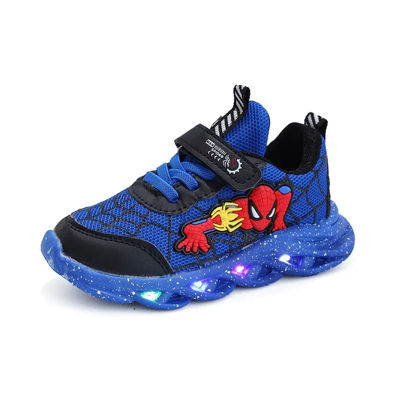 spiderman velcro shoes