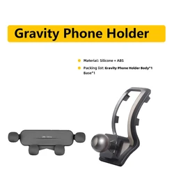Universal Magnetic Wireless Car Phone Holder and Charger (Gravity Holder)